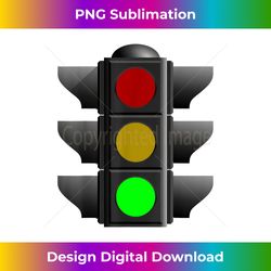 Green Traffic Light Signal Lover Stop Caution Go T - Deluxe PNG Sublimation Download - Reimagine Your Sublimation Pieces