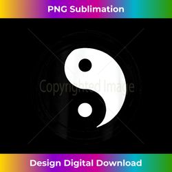 Ying Yang Feng Shui Taijitu Yin Yang - Futuristic PNG Sublimation File - Chic, Bold, and Uncompromising