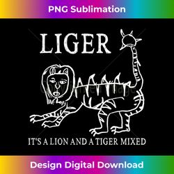 Liger It's A Lion And A Tiger Mixed Funny - Vibrant Sublimation Digital Download - Craft with Boldness and Assurance