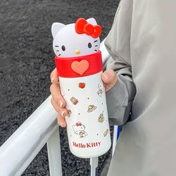 hellokitty insulated water cup, cute water bottle, 316 food grade water bottle, valentine gift
