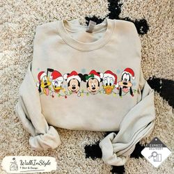 Disney Friends Christmas Sweatshirt