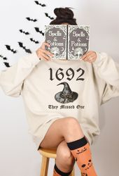 1692 They Missed One Two Tee, Salem Witch Trials Shirt, Salem Witch Shirt, Massachusetts Witch Trials Shirt