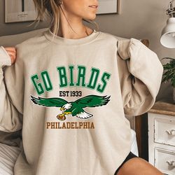 Go Birds Vintage Eagles Sweatshirt