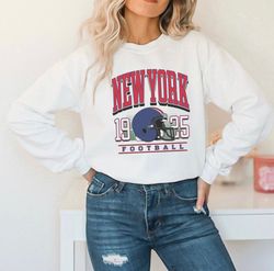 Vintage NY Giants 90s Sweatshirt,New York Football Sweatshirt,Football Sweatshirt, New York Sweatshirt