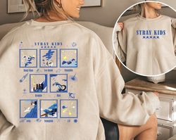 Vintage Stray Kids S Class Shirt. Stray Kids 5 Star Album Shirt. Stray Kids Retro Sweatshirt. Felix, Bang Chan, Hyunjin