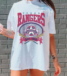 Vintage Texas Rangers T-shirt, Texas Baseball Shirt, Texas EST 1835 T-shirt, Vintage Baseball Fan Shirt