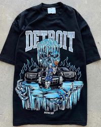 Warren Lotas x Detroit  Motorcade  T-shirt  NBA shirt, Detroit Pistons shirt, NBA vintage