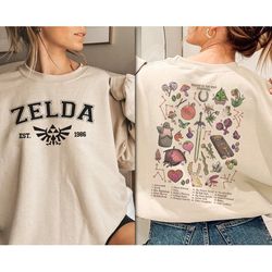Zelda Korok Sweatshirt, The Legend Of Zelda, Breath Of The Wild, Nintendo Gamer Sweatshirt, Tears Of The Kingdom, Prince