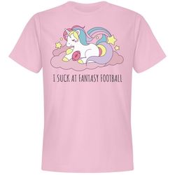 I Suck At Fantasy Football Unicorn - Unisex Premium T-Shirt