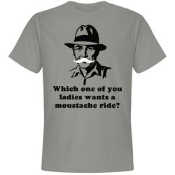Moustache Ride - Unisex Premium T-Shirt