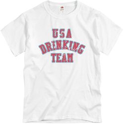 USA Drinking Team - Unisex Basic Promo T-Shirt