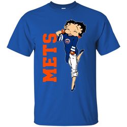 Betty Boop Girl New York Mets T Shirts