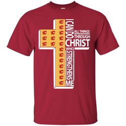i can do all things through christ calgary flames t shirts