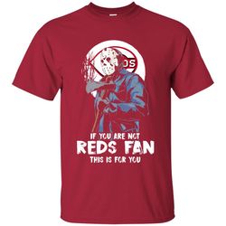 Jason With His Axe Cincinnati Reds T Shirts.jpg
