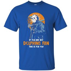 Jason With His Axe Miami Dolphins T Shirts.jpg
