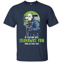 Jason With His Axe Seattle Seahawks T Shirts.jpg