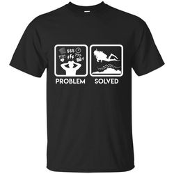 Nice Diving Tshirt Problem Solved With Diving is best gift for you.jpg