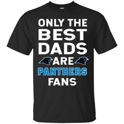 Only The Best Dads Are Fans Carolina Panthers T Shirts, is cool gift.jpg