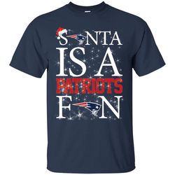 Santa Is A New England Patriots Fan T Shirts.jpg