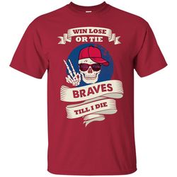 Skull Say Hi Atlanta Braves T Shirts.jpg