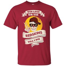 Skull Say Hi Washington Redskins T Shirts.jpg