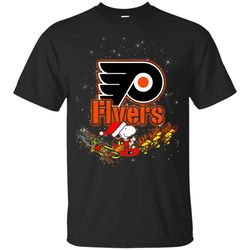 Snoopy Christmas Philadelphia Flyers T Shirts.jpg