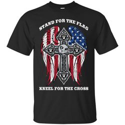 Stand For The Flag Kneel For The Cross Oakland Raiders T Shirts.jpg