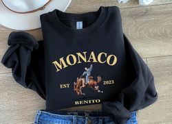 Retro Monaco Sweatshirt, Nadie Sabe lo que va pasar manana Shirt, Benito Sweatshirt, Gift For Fan, Bunny Sweatshirt, Mus