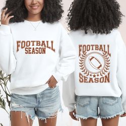 football season shirt, football season sweatshirt, game day shirt, football mom shirt, football graphic tee, tis the sea