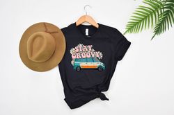 Stay Groovy Tee, Peace T-Shirt, Hippie Tee Vintage Inspired Cotton T-shirt, Unisex Tee, Comfort Colors T-shirt, Oversize