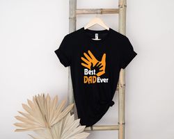 best dad ever shirt, dad and baby hand shirt, fathers day shirt, dad life shirt, cool dad shirt, fathers day gift, funny