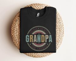 grandpa gift shirt ,vintage grandpa shirt, fathers day gift for grandpa ,gift for grandparents, pregnancy announc