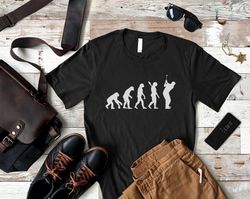 Golf Evolution Shirt, Funny Golfing Shirt, Retro Golf Tee, Golfing Gift for Men, Fathers Day, Golf Lover Gift, Grandpa