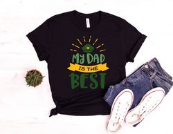 my dad is my best friend shirt, father daughter shirt, fathers day shirt, toddler gift, father son shirt, fathers day