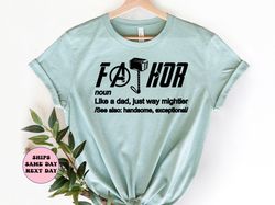 Fathor Shirt, Dad shirt, Fathers Day Shirt, Superhero Dad Shirt, Fathers Day Shirt, Cool Father Shirt, Super Dad Shirt,