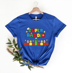 Super Daddio Shirt, Funny Dad Tshirt, Fathers Day Shirt, Super Dad Shirt, Gamer Daddy Shirt, Father Gift Tee, Fathers