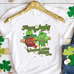 Happy G0 Lucky Wound Care Crew St Patricks Day Shirt,Pot Of Gold Medical Icu Rn St Pattys Day Shirt,CWCN Ostomy Nurse Sq