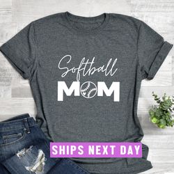 Softball Mom Crewneck Shirt, Super Mom Shirt, Mama Shirt, Mom Sweatshirt, Gift for Mom, New Mama Shirt, Mama Hoodie, Mot