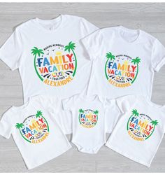 Family Vacation Shirt, Custom Family Matching Shirt, Family Trip Shirt, Custom Family Vacation Tees, Summer Vacation Shi
