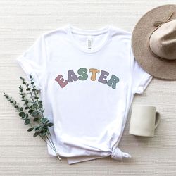 Easter T-shirt, Christian Easter Shirt, Retro Easter Sweatshirt, Easter Shirt Gift for, Happy Easter Hoodies, Spring Eas