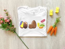 Candy Easter Egg Shirt, Easter Shirts For Women, Peanut Butter Egg Shirt, Easter Bunny Shirt, Cottontail Candy Shirt,
