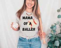 mama baseball shirt, mama of a baller shirt, baseball mama t-shirt, game day tshirt, mom baseball tee, baseball t shirt,