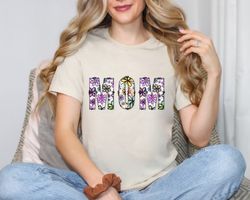 Mom Shirt, Mom Tshirt, Mom Floral Shirt, Gift for Mom, Mothers Day Shirt, New Mom Shirt, Pregnancy Announcement T-Shirt,