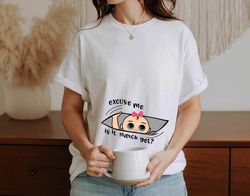 pregnancy announcement shirt, excuse me is it july yet, custom maternity shirt, baby girl announcement shirt,pregnant te