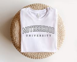 Motherhood University Shirt, College Mama Shirt, Funny Mothers Day Shirt, Gift Ideas For Mom, Retro Mama Shirt, Mama Hea