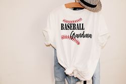 Baseball Grandma T-Shirt, Gift for Grandma, Baseball Shirt, Mothers Day Tee, Sports Grandma Tshirt, Baseball Shirts for
