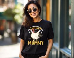 Chicken Shirt For Mom Chicken Mama T-Shirt, Chicken Lovers Gift Backyard Chicken Owner, Funny Farmer Tee For Farm Family