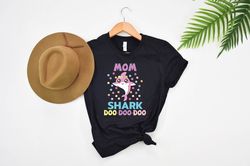 Mom Shark Shirt, Mom  Shirts, Matching  Shark, Mommy Shark Shirts Matching  Shirts, Birthday Shirt, Funny Mom Shirt, Gif