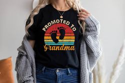 Promoted to Grandma Shirt, Grandma Shirt, Grandma to Be, New Grandma Shirt, Pregnancy Reveal Shirt for Grandma, Shirt fo