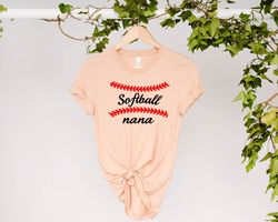 Softball Nana Shirt, Nana Softballl, Game Day Shirt, Nana Life, Softball Nana Tshirt, Gift For Softball Nana, Nana Shirt